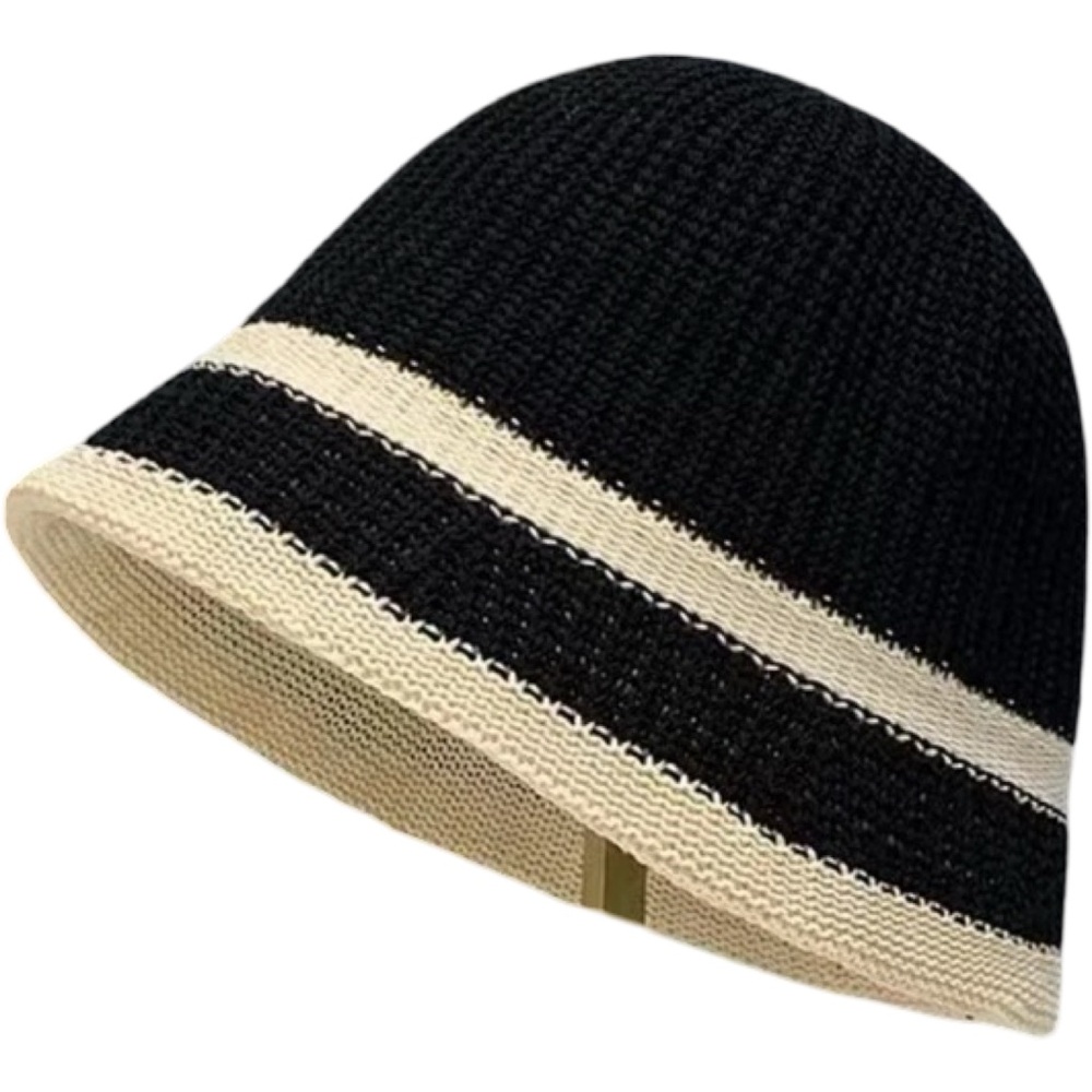 Vintage Inspired Black and Cream Women's Hat - Picture 2 of 4